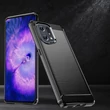 Kép 4/8 - Carbon Case rugalmas Tok tok Oppo Find X5 fekete
