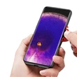 Kép 3/8 - Dux Ducis Fino tok borított nejlon anyag Oppo Find X5 fekete