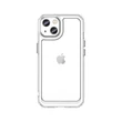 Kép 1/8 - Outer Space Case for iPhone 13 hard cover with gel frame transparent