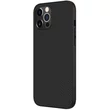 Kép 4/8 - Nillkin Szintetikus szálas tok páncélozott Tok iPhone 12 Pro fekete