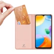 Kép 3/8 - Dux Ducis Skin Pro flip tok a Xiaomi Redmi 10C rózsaszínhez