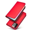 Kép 3/8 - Mágneses kártya tok iPhone 13 Tok kártya pénztárca kártya állvány piros