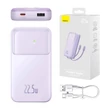 Kép 1/8 - Baseus Powerbank Comet 20000mAh, USB do USB-C, 22.5W (lila)