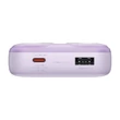 Kép 5/8 - Baseus Powerbank Comet 20000mAh, USB do USB-C, 22.5W (lila)