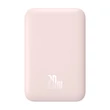 Kép 2/8 - Baseus Powerbank  Magnetic Mini 6000mAh 20W (Rózsaszín)