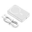 Kép 5/5 - Baseus Gyorstöltő Power Bank 10000mAh 30W Fehér