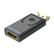 Kép 1/2 - Vention HBKB0 Adapter DisplayPort - HDMI (fekete)
