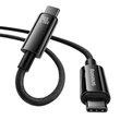 Kép 4/8 - Baseus Tungsten Gold USB-C USB-C kábel 240W 2m (fekete)