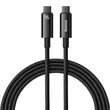 Kép 2/8 - Baseus Tungsten Gold USB-C USB-C kábel 240W 2m (fekete)