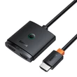 Kép 2/8 - Baseus HDMI kapcsolható 1m kábellel Fekete