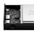 Kép 3/5 - Powerbank Baseus Adaman Metal, 20000mAh, 30W (fekete)