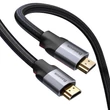 Kép 2/4 - Baseus Enjoyment Series HDMI 2.0 kábel, 4K, 3D, 5 m (fekete szürke)