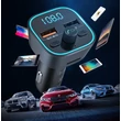 Kép 7/7 - BlitzWolf BW-BC1 Bluetooth 5.0 Fm Transzmitter Autós Töltő 2x USB + MicroSD LED - Fekete