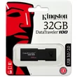 Kép 2/2 - Pendrive 32GB Kingston (DT100G3/32GB) fekete USB 3.0