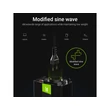 Kép 6/6 - Green Cell Autós Teljesítmény Inverter 24V-ról 230V-ra feszültségátalakító (feszültség növelő) 500W/1000W