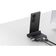 Kép 5/5 - Baseus Mate Docking Pro állomás, okostelefonokhoz, HUB USB-C, PD, 100W (fekete)