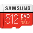 Kép 1/2 - Samsung MicroSD Card EVO+ 512GB Class10 + Adapter MB-MC512GA/EU