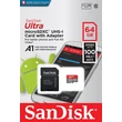 Kép 1/3 - SanDisk microSDXC Ultra 64GB memóriakártya + adapter SDSQUAR-064G-GN6MA / 173448