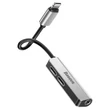 Kép 5/7 - Baseus 3-in-1 iP Lightning to 2x lightning + 3.5mm Audio Adapter L52 Ezüst (CALL52-S1)