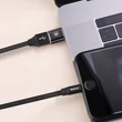 Kép 6/7 - Baseus USB-A anya - USB-C apa átalakító adapter OTG fekete (CATOTG-01)