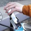 Kép 8/10 - Baseus állítható telefontartó kerékpár/motor kormányra és tükörre rögzíthető Fekete (SUKJA-01)