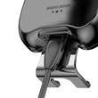 Kép 3/9 - Baseus autós tartó (szélvédőre, műszelfalra, automata, QI Wireless, vezeték nélküli töltés) FEKETE (WXZN-B01)