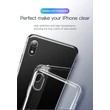 Kép 3/6 - Baseus iPhone Xr Simplicity szilikon védőtok tok Átlátszó (ARAPIPH61-B02)
