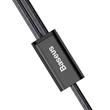 Kép 1/2 - Baseus 2 az 1-ben Micro USB és Lightning 3A kábel 1,2 m - Fekete (CAML-SU01)