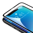 Kép 6/6 - Baseus iPhone Xs Max 0.3 mm Rigid-edge Lekerekített Edzett üveg kijelzővédő fólia - Fekete (SGAPIPH65-AJG01)