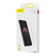 Kép 2/6 - Baseus iPhone Xs Max 0.3 mm Teljes kijlezős lekerekített Edzett üveg kijelzővédő - Átlátszó (SGAPIPH65-LS02)