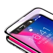 Kép 4/6 - Baseus iPhone Xs Max All-screen teljes képernyős 0.2mm kékfényszűrős lekerekített edzett üveg kijelzővédő fólia - Fekete (SGAPIPHX-HEB01)