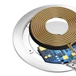 Kép 5/6 - Baseus Metal Wireless vezeték nélküli Qi töltő 10W Ezüst/Fehér (WXJS-S2)