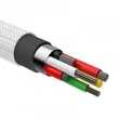 Kép 5/5 - Baseus Shining Lightning  iPhone Adat- és töltőkábel 1m Ezüst (CALSY-0S)