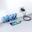 Kép 7/7 - Choetech Q5003 18W QC 3.0 Gyorstöltő Hálózati fali töltő adapter + USB-C kábel