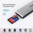 Kép 8/9 - Choetech HUB-M24 7in2 USB C HUB Átalakító Adapter MacBook Pro - 2016-2020 MacBook Air 2018-2020 Thunderbolt 3 100W PD 4K HDMI Gigabit Ethernet 2x USB 3.0 SD/MicroSd kártyaolvasó