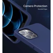 Kép 4/8 - CHOETECH PC0095 Magsafe mágneses iPhone 12 / iPhone 12 Pro tok - Midnight Blue