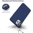 Kép 5/8 - CHOETECH PC0095 Magsafe mágneses iPhone 12 / iPhone 12 Pro tok - Midnight Blue