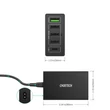 Kép 3/5 - Choetech Q34U2Q Multi USB Töltő tápegység EU USB-C PD 5 port 60W
