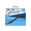 Kép 5/6 - Choetech XHH01 8K HDMI kábel 2m
