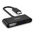 Kép 1/6 - Choetech HUB-M03 USB C to HDMI + USB C Adapter HUB