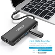 Kép 3/5 - Choetech HUB-M05 6 in 1 Multiport USB-C adapter Hub HDMI USB 3.0 LAN SD