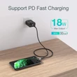 Kép 5/6 - Choetech IP 0039 USB C to Lightning iPhone iPad Adat- és töltőkábel 1.2m