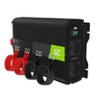 Kép 1/5 - Green Cell Autós Teljesítmény Inverter 12V-ról 230V-ra feszültségátalakító (feszültség növelő) 3000W / 6000W módosított szinusz