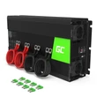 Kép 1/5 - Green Cell Autós Teljesítmény Inverter 24V-ról 230V-ra feszültségátalakító (feszültség növelő) 2000W / 4000W módosított szinusz