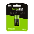 Kép 1/3 - Green Cell 2x akkumulátor AAA HR03 950mAh