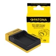 Kép 1/4 - PATONA Slim Micro-USB töltő Nikon EN-EL14 CoolPix D3100 D3200 D5100 D5200 P70 - Patona