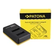 Kép 1/5 - Sony NP-BX1 LCD-s Dual tőltő - Patona
