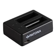 Kép 2/4 - SJCAM SJ7 SJ7000 Dupla Gyorstöltő Micro USB kábellel - Patona