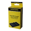 Kép 4/4 - Sony NP-BG1 DSC H55 H70  Dual töltő/gyorstöltő Micro-USB kábellel - Patona