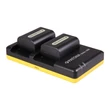 Kép 3/4 - Sony NP-FP30 FP50 FP51  Dual Quick-akkumulátor / akku töltő micro USB kábellel - Patona